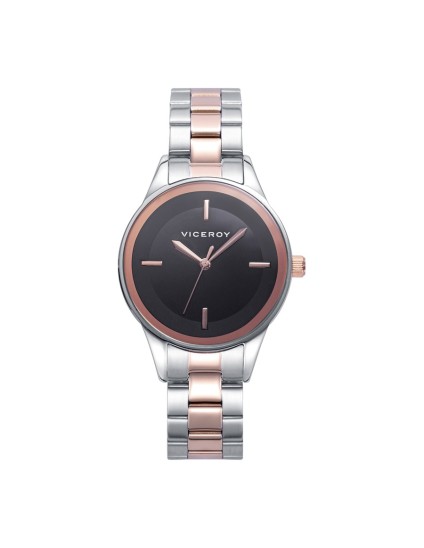 Viceroy Women's Watch 401158-57 Rose IP Steel 32mm