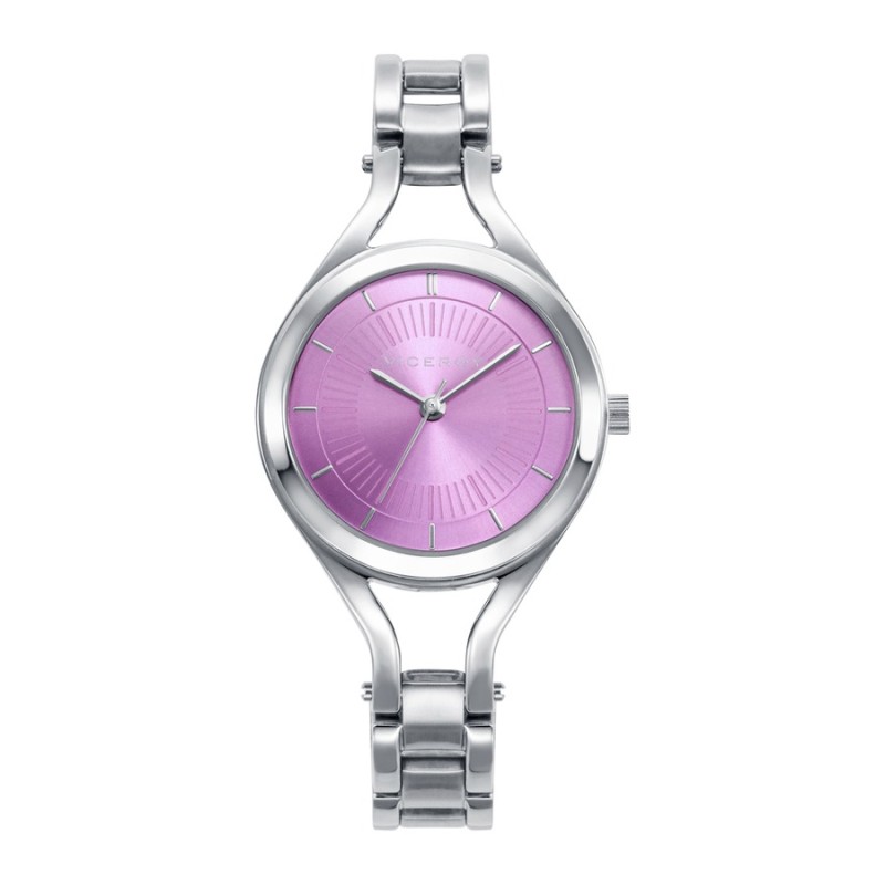 Viceroy Watch 401176-97 Women Steel with Purple Pink Dial