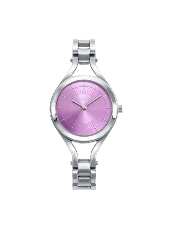 Viceroy Watch 401176-97 Women Steel with Purple Pink Dial