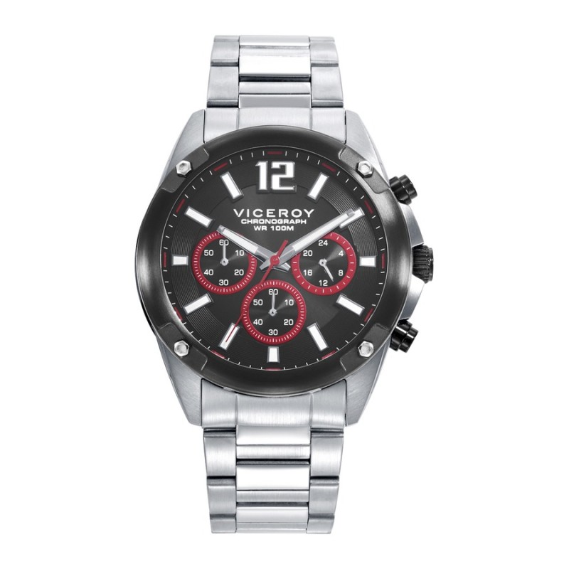 Viceroy 401397-55 Men's Black IP Steel Watch
