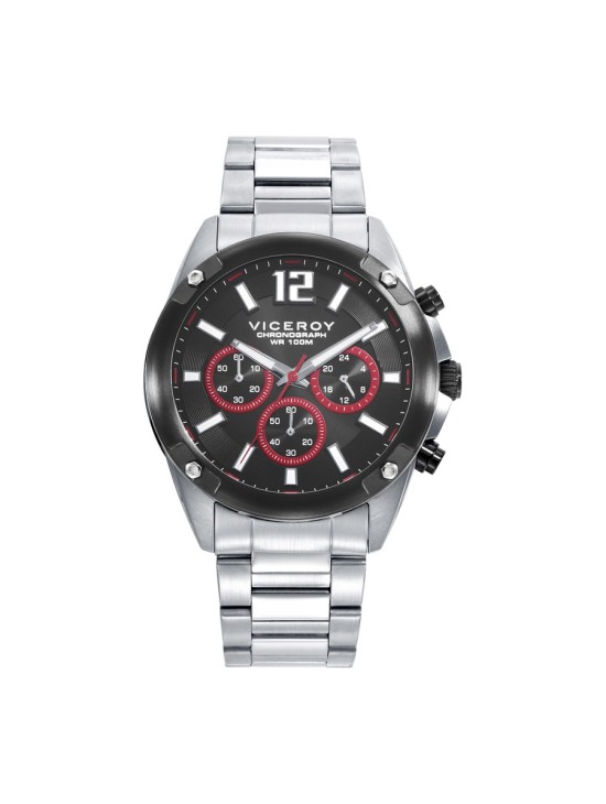 Reloj Viceroy 401397-55 Hombre Acero Bisel IP Negro
