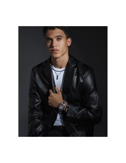 Viceroy 401397-55 Men's Black IP Steel Watch