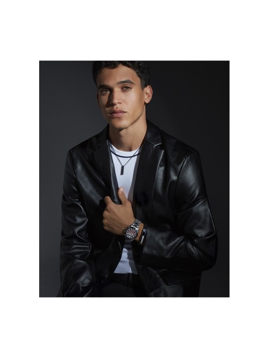 Relógio Viceroy 401397-55 Homem Aço Bisel IP Preto