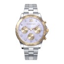 Viceroy Watch 401164-83 Women's Steel with Faceted Gold Bezel