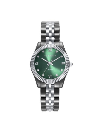Reloj Viceroy Mujer 41124-63 Acero y Cerámica Negra