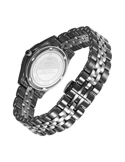 Reloj Viceroy Mujer 41124-63 Acero y Cerámica Negra