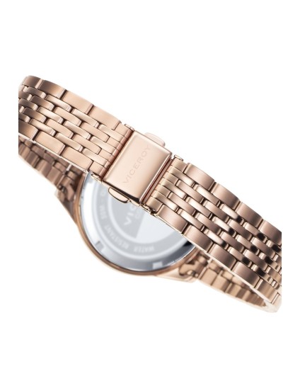 Reloj Viceroy 401072-85 Mujer Acero IP rosa con esfera plateada