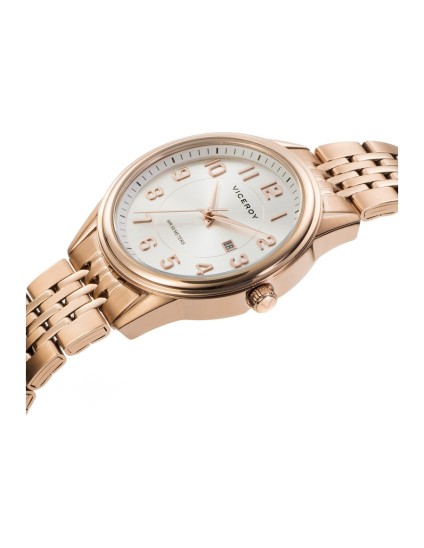 Reloj Viceroy 401072-85 Mujer Acero IP rosa con esfera plateada