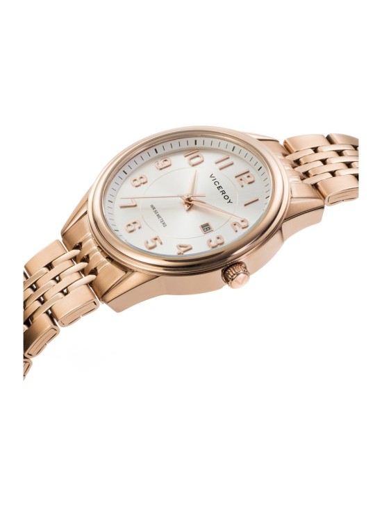 Reloj Viceroy 401072-85 Mujer Acero IP rosa con esfera plateada