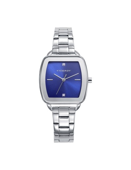 Reloj Viceroy Mujer 42454-37 Acero con brazalete y esfera azul
