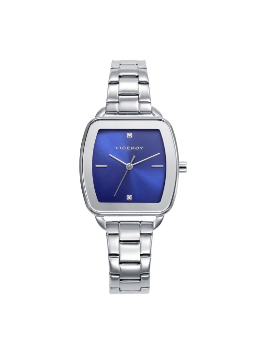 Reloj Viceroy Mujer 42454-37 Acero con brazalete y esfera azul