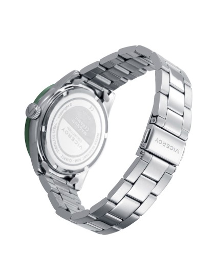 Viceroy 401399-67 Men's Watch Steel & Ceramic Green Dial
