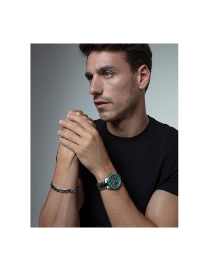 Reloj Viceroy 401399-67 Hombre Acero y Cerámica Esfera Verde