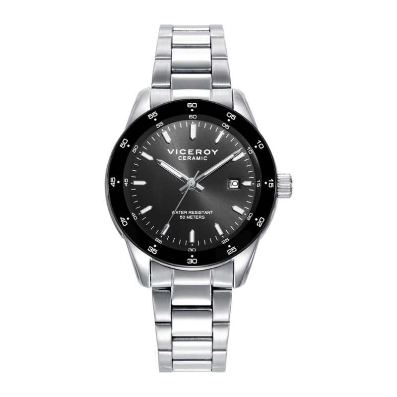 Relógio Viceroy 401246-57 Senhora em Aço e Cerâmica Elegante