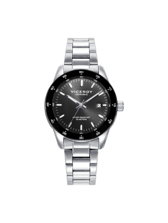 Relógio Viceroy 401246-57 Senhora em Aço e Cerâmica Elegante