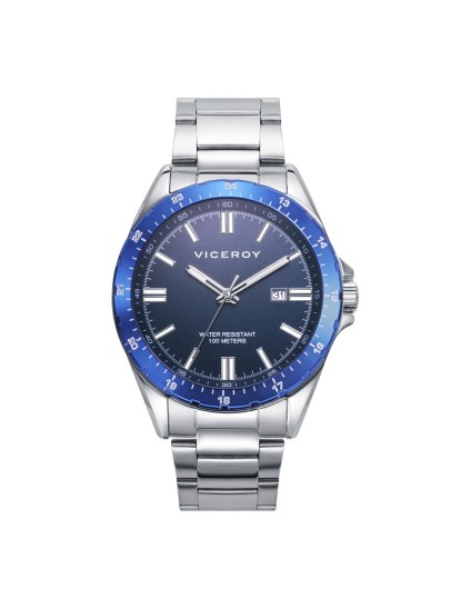 Relógio Viceroy Magnum 401295-33 Homem Aço Azul Desportivo