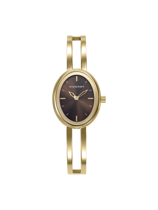 Reloj Viceroy 401304-47 Acero IP dorado esfera marrón Mujer