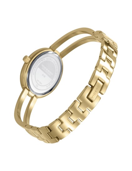 Relógio Viceroy 401304-47 Mulher Aço IP Dourado Esfera Castanha