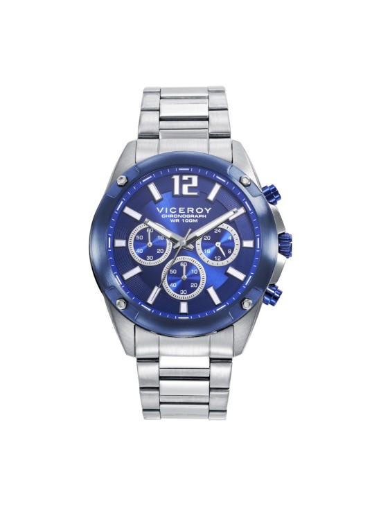 Viceroy 401397-35 Men's Blue IP Steel Chronograph Watch