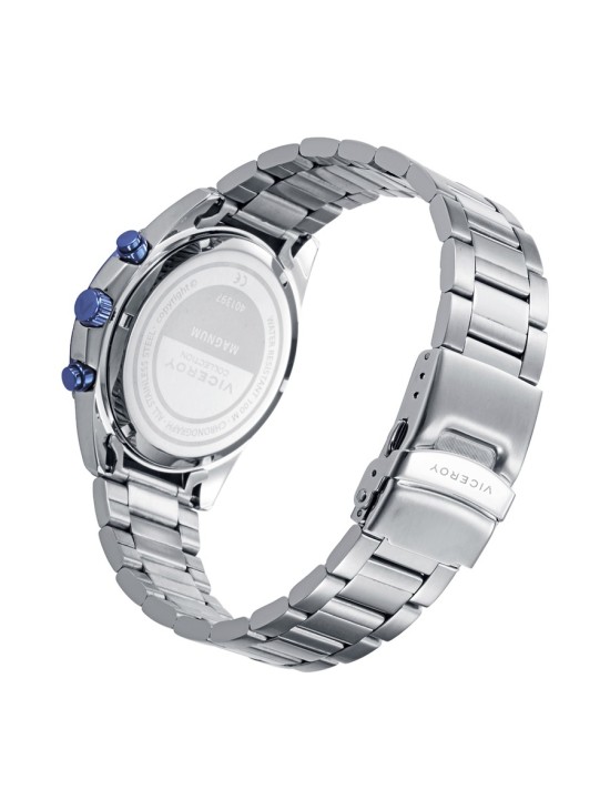 Relógio Viceroy 401397-35 Homem Aço IP Azul Cronógrafo Elegante