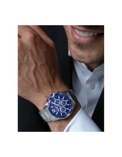 Reloj Viceroy 401397-35 Hombre Acero con baño IP azul y cronógrafo
