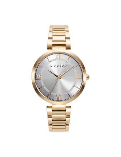 Reloj Viceroy 42428-23 Mujer Acero con baño IP dorado
