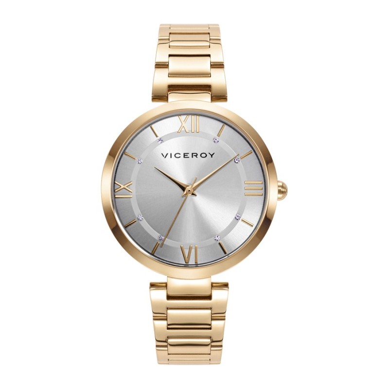 Relógio Viceroy 42428-23 Mulher Aço com Banho IP Dourado