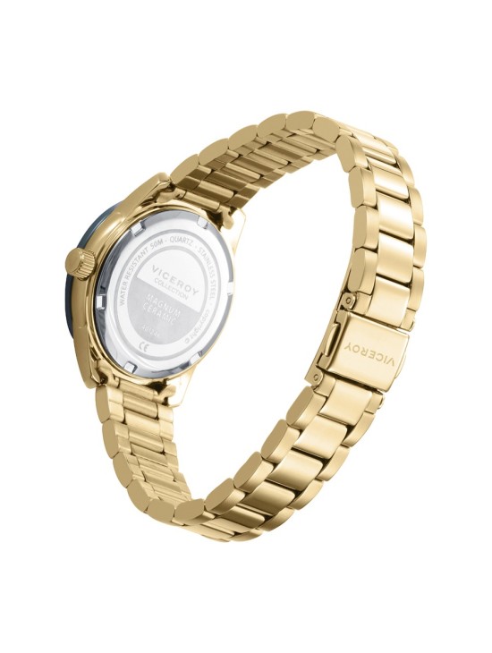 Reloj Viceroy 401246-67 Mujer Acero IP Dorado y Cerámica