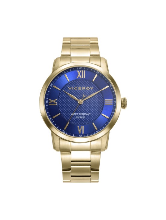 Reloj Viceroy 41145-33 Hombre sofisticado acero con baño dorado