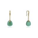 Pendientes Sra Jewels 13172E100-42 Mujer Plata De Ley con baño de oro