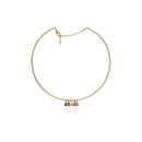 Viceroy Necklace 14027C01012 Women Steel with Gold IP Plating