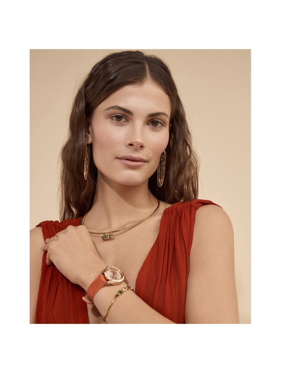 Collar Viceroy 14027C01012 Mujer Acero IP dorado con cristales