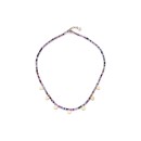 Mrs. Fn Necklace 14078C09019 Women Steel with Gold IP Plating