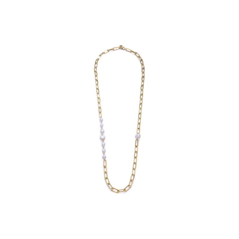 Collar Viceroy 14093C01012 mujer acero con baño IP dorado