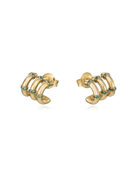 Pendientes Viceroy Elegant 13131E100-32 Mujer Plata con baño de oro