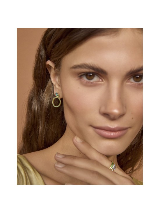 Anillo Viceroy Elegant 13136A012-39 Plata de Ley baño oro mujer
