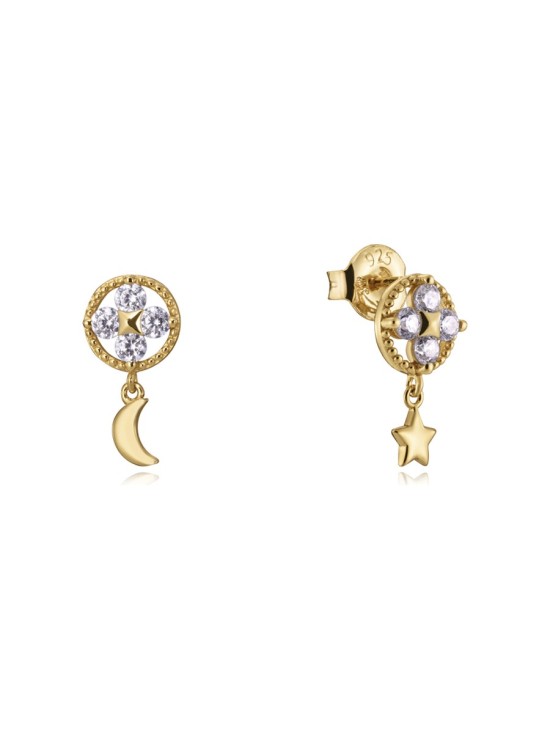 Viceroy Trend Earrings 13140E100-30 Silver & Gold Plated Women