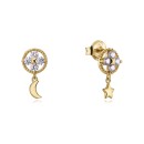 Pendientes Viceroy Trend 13140E100-30 Mujer Plata De Ley con baño de oro