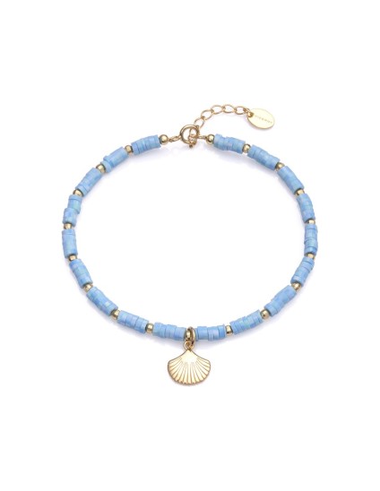 Viceroy Trend 13145P100-43 Women's Silver Bracelet with Gold Platin