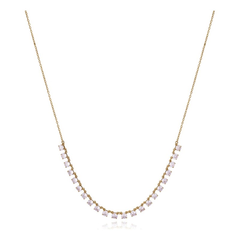 Collar Viceroy Elegant 13150C100-30 Mujer Plata de Ley con baño oro