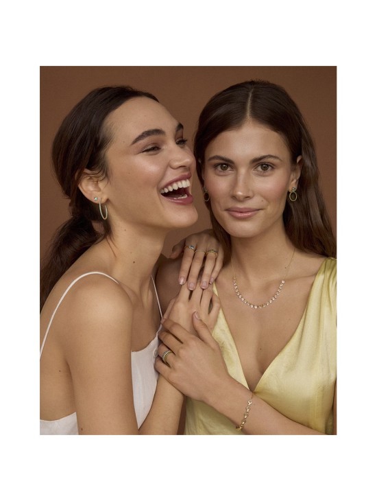 Collar Viceroy Elegant 13150C100-30 Mujer Plata de Ley con baño oro
