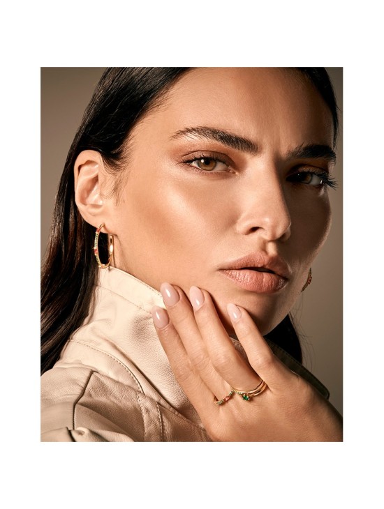 Anillo Viceroy 13173A012-39 Mujer Plata de Ley baño de oro y circonitas