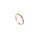 Anillo Viceroy 13173A016-39 Mujer Plata de Ley con baño de oro
