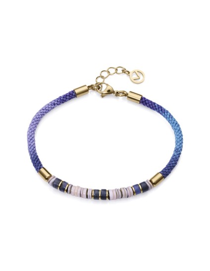 Viceroy Kiss 14039P01013 Women's Gold IP Steel Bracelet with Cord