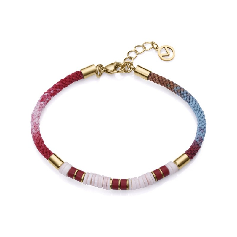 Viceroy Kiss 14039P01017 Women's Gold IP Steel Cord Bracelet