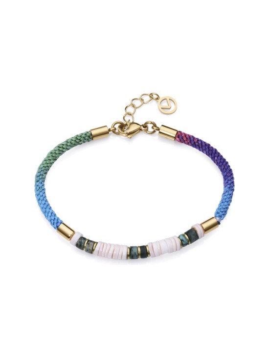 Viceroy Kiss 14039P01019 Women's Gold Steel Bracelet with Stones