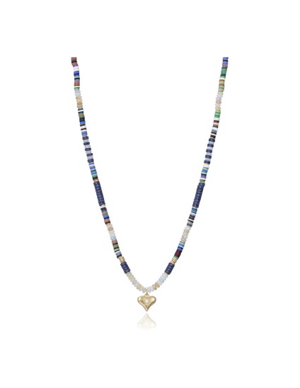 Collar Viceroy 14040C01019 mujer acero con baño dorado multicolor