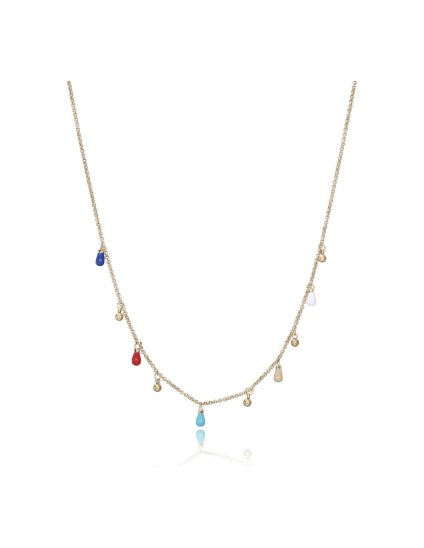 Collar Viceroy 14047C01012 Mujer Acero con baño IP dorado