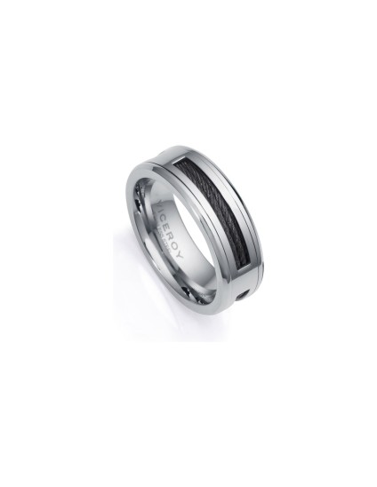Anillo Viceroy Magnum 14066A02000 Hombre Acero con Ip Negro