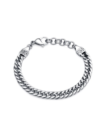 Pulsera Viceroy 14073P01000 Hombre acero brillo 19,5 cm